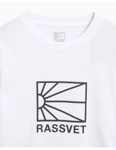 Rassvet Sun Logo tee white