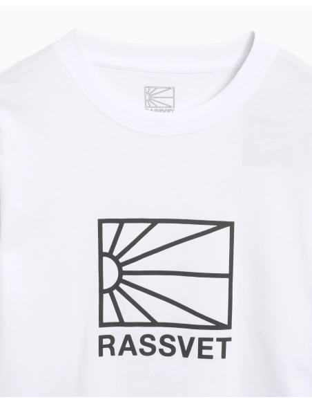 Rassvet Sun Logo tee white