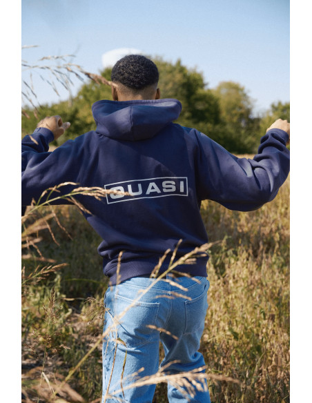 Quasi Skateboards Sunn Full Zip Hoodie Navy