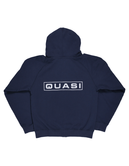 Quasi Skateboards Sunn Full Zip Hoodie Navy