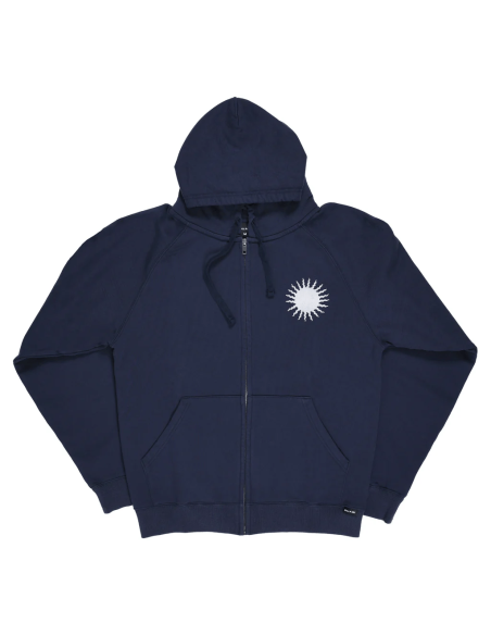 Quasi Skateboards Sunn Full Zip Hoodie Navy