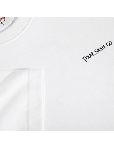Polar Skate co Life In a Bubble tee White