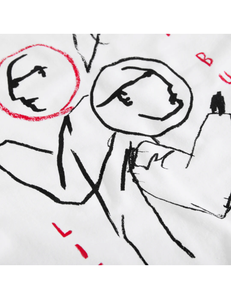 Polar Skate co Life In a Bubble tee White