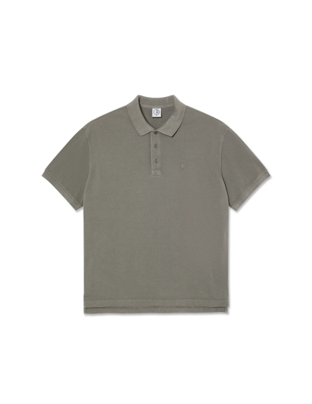Polar Skate co Surf Polo Shirt Washed Grey