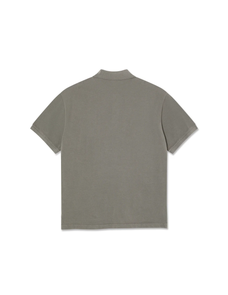 Polar Skate co Surf Polo Shirt Washed Grey