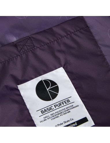 Polar Skate co Basic Puffer Dark Violet