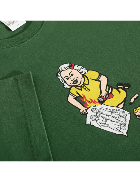 Polar Skate co Family Affair Tee Forest green