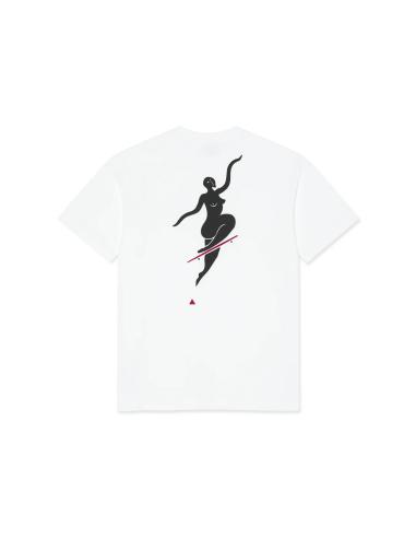 Polar Skate co No Comply tee White