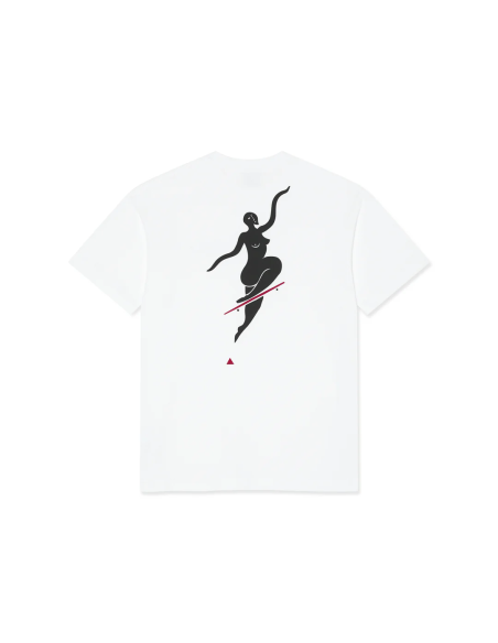 Polar Skate co No Comply tee White