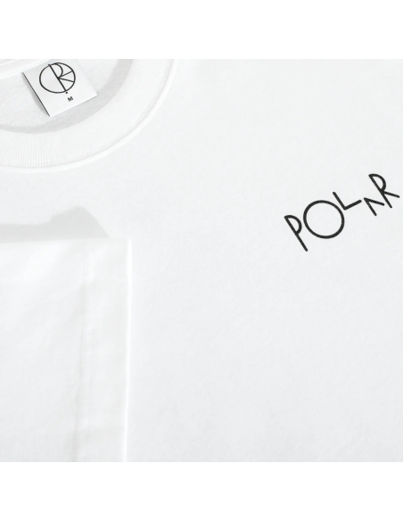 Polar Skate co No Comply tee White
