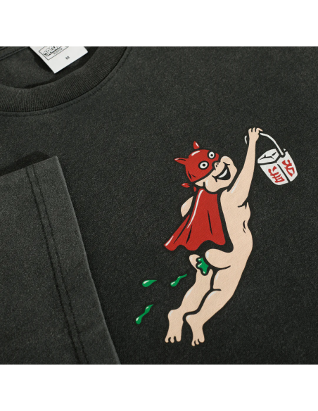 Polar Skate co Take Away tee Silver Black