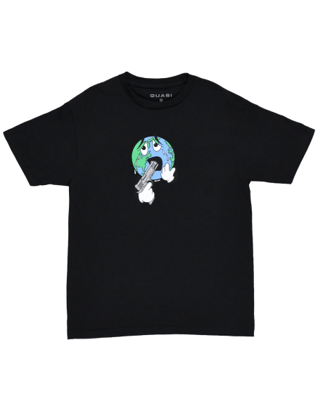 Quasi Skateboards Small World Tee Black