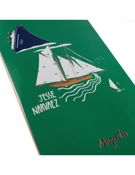 Magenta Skateboards Nautic Series Jesse Narvaez