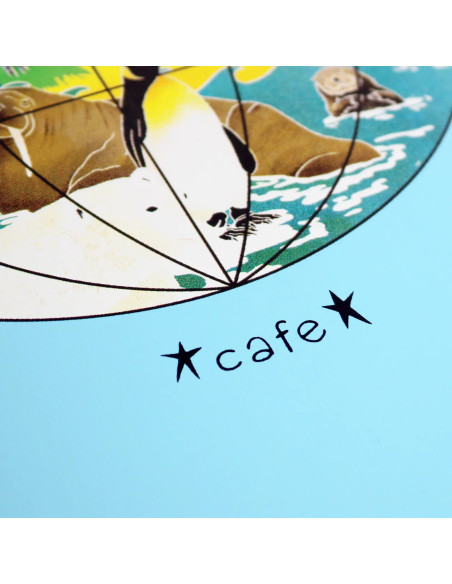 Skateboard Cafe Great Place deck Baby Blue