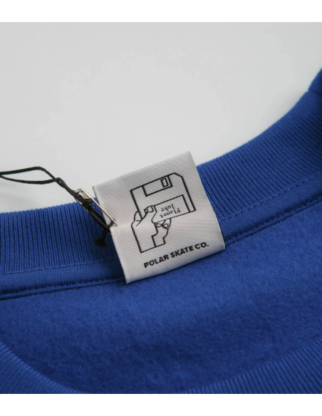 Polar Skate co Graph Crewneck Egyptian Blue
