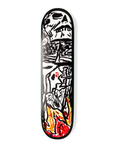 Poetic Collective Burning Skull Frame...