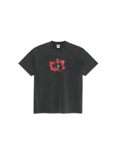 Polar Skate co Metal Logo tee Silver Black