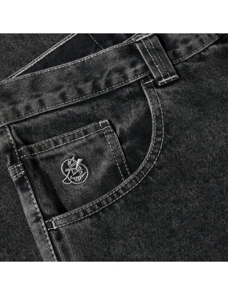 93 Pants - Silver Black