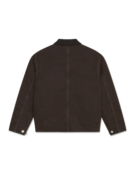Polar Skate co Cliff Jacket With Quilted Lining - Chocolate