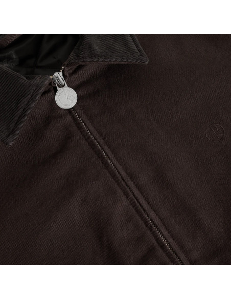 Polar Skate co Cliff Jacket With Quilted Lining - Chocolate