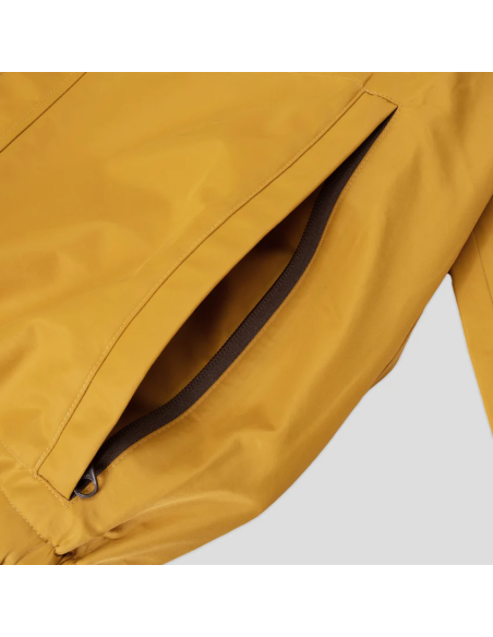 Passport Skateboards Workers Rain Jacket Marigold