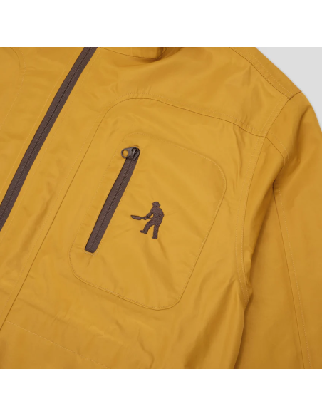 Passport Skateboards Workers Rain Jacket Marigold