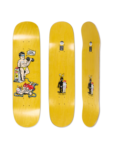 Polar Skate co Pumping Iron deck