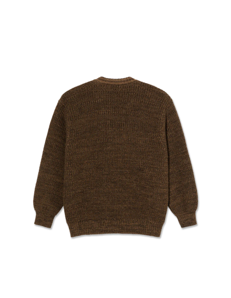 Polar Skate co Eve Sweater Brown Marl