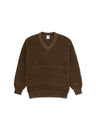 Polar Skate co Eve Sweater Brown Marl