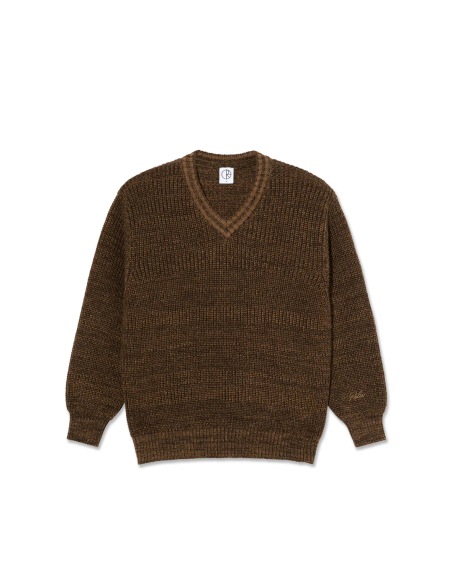 Polar Skate co Eve Sweater Brown Marl