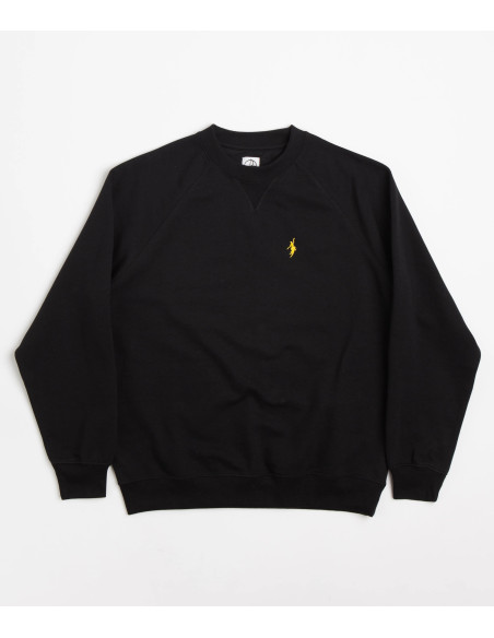 Polar Skate co No Comply Default crewneck Black