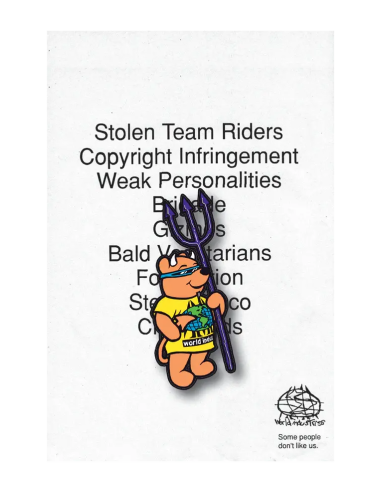 World Industries Steve Rocco III Pin