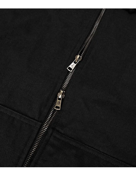 Diggers Club Ripstop Zip Hood - Black