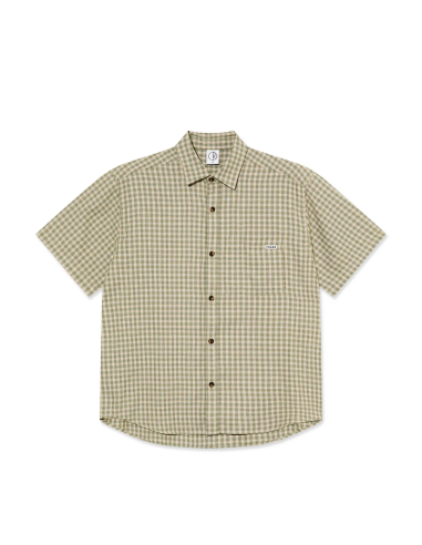 Mitchell Shirt - Beige/Green