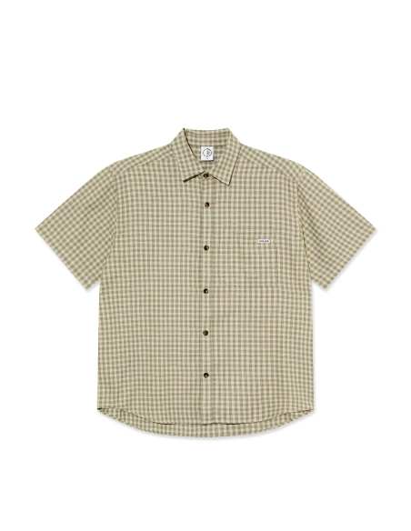 Mitchell Shirt - Beige/Green