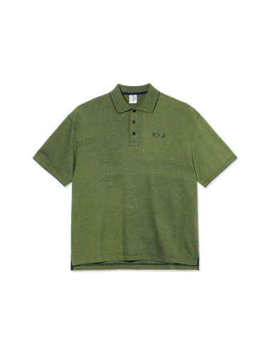 Surf Polo Shirt | Pique - Green/Blue