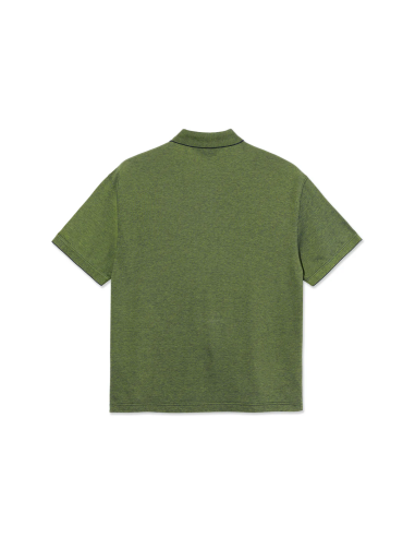 Surf Polo Shirt | Pique - Green/Blue