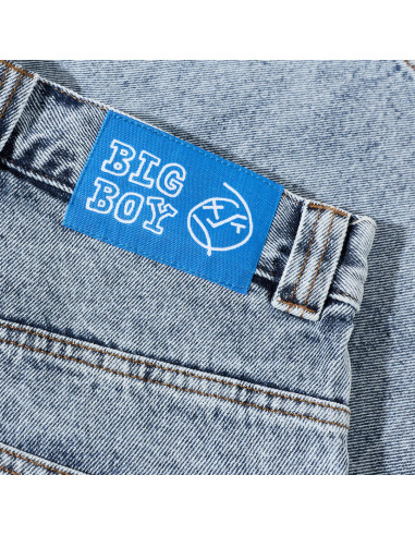 Big Boy Shorts - Heavy Washed Blue
