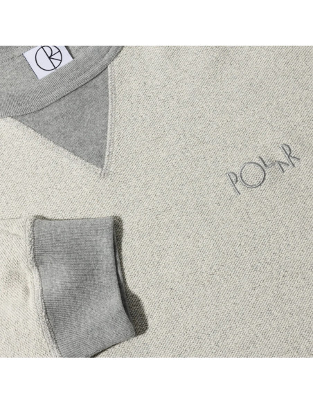 Reversed Sweater - Heather Grey