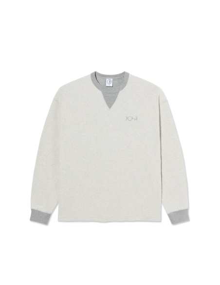 Reversed Sweater - Heather Grey