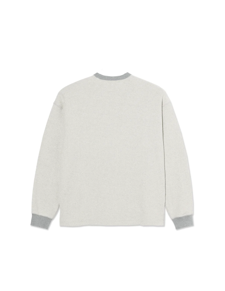 Reversed Sweater - Heather Grey
