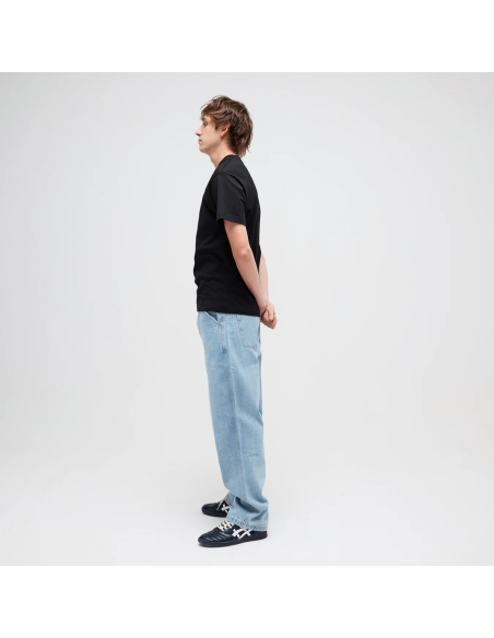 Passport Workers Club Classic Jean - Washed Light Indigo