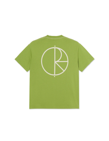 Contrast Tee I Stroke Logo - Peridot