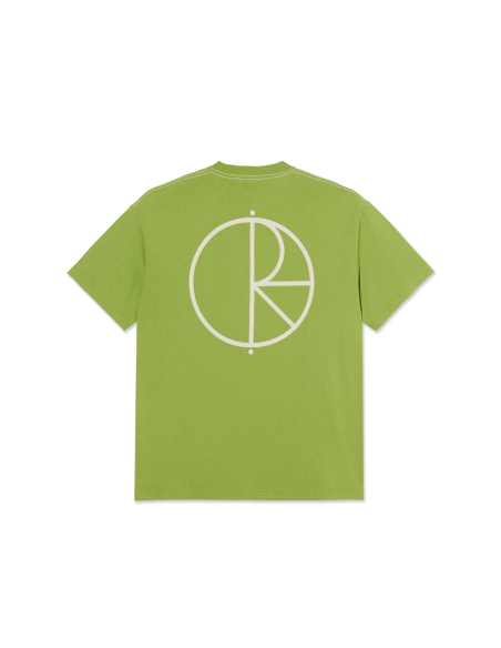 Contrast Tee I Stroke Logo - Peridot
