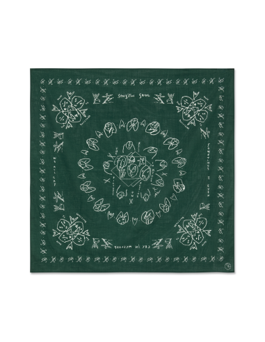 Polar Skate Co - Bandana (Dark Green)