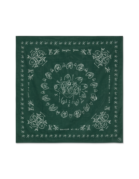 Polar Skate Co - Bandana (Dark Green)