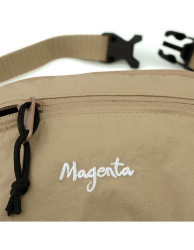 Script Banana Bag - Beige