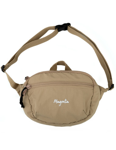 Script Banana Bag - Beige