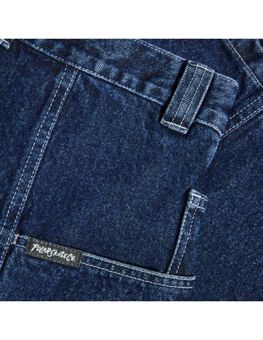 Jiro Shorts - Dark Blue W/White...