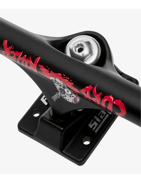 ST1 Hollow Inverted Trucks - Curb Killer II Black/Red